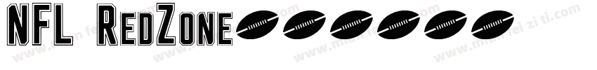 NFL RedZone字体转换